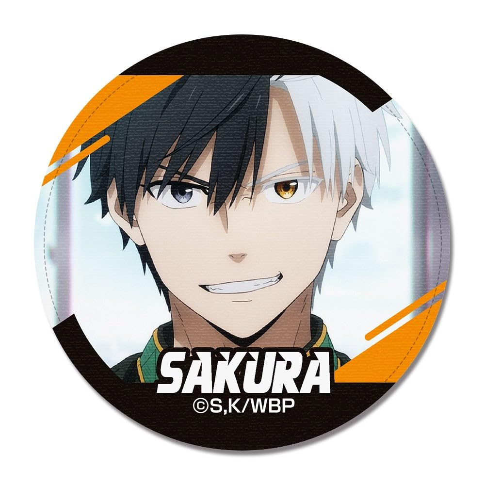 WIND BREAKER Leather Badge Haruka Sakura A LBAN-W001-m01