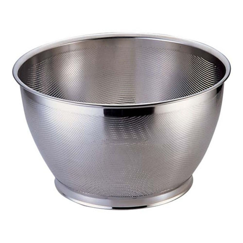 UK 18-8 Punching Rice Fried Colander 30cm