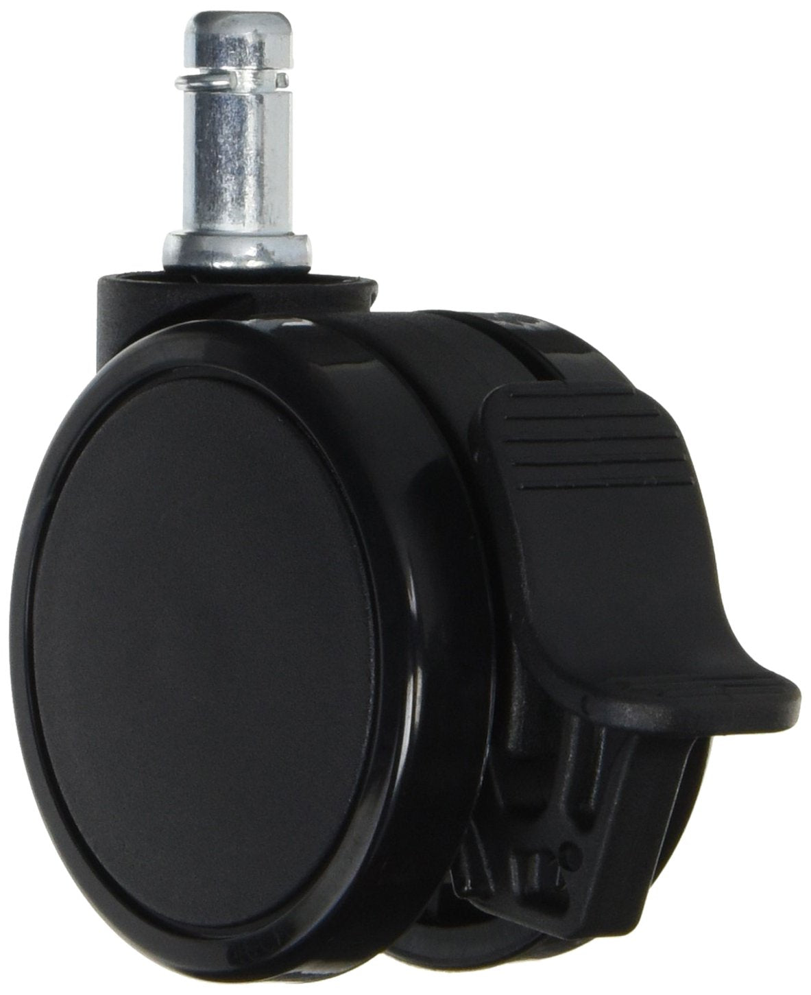 AKRacing PU (Polyurethane) Casters with Stopper for Gaming Chair, Black, Set of 5