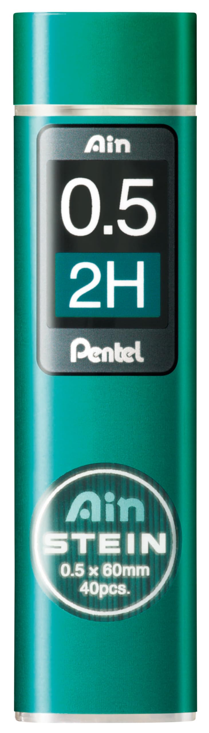 Pentel Mechanical Pencil Lead, Ain Stein, 0.5mm, 2H (C275-2H)