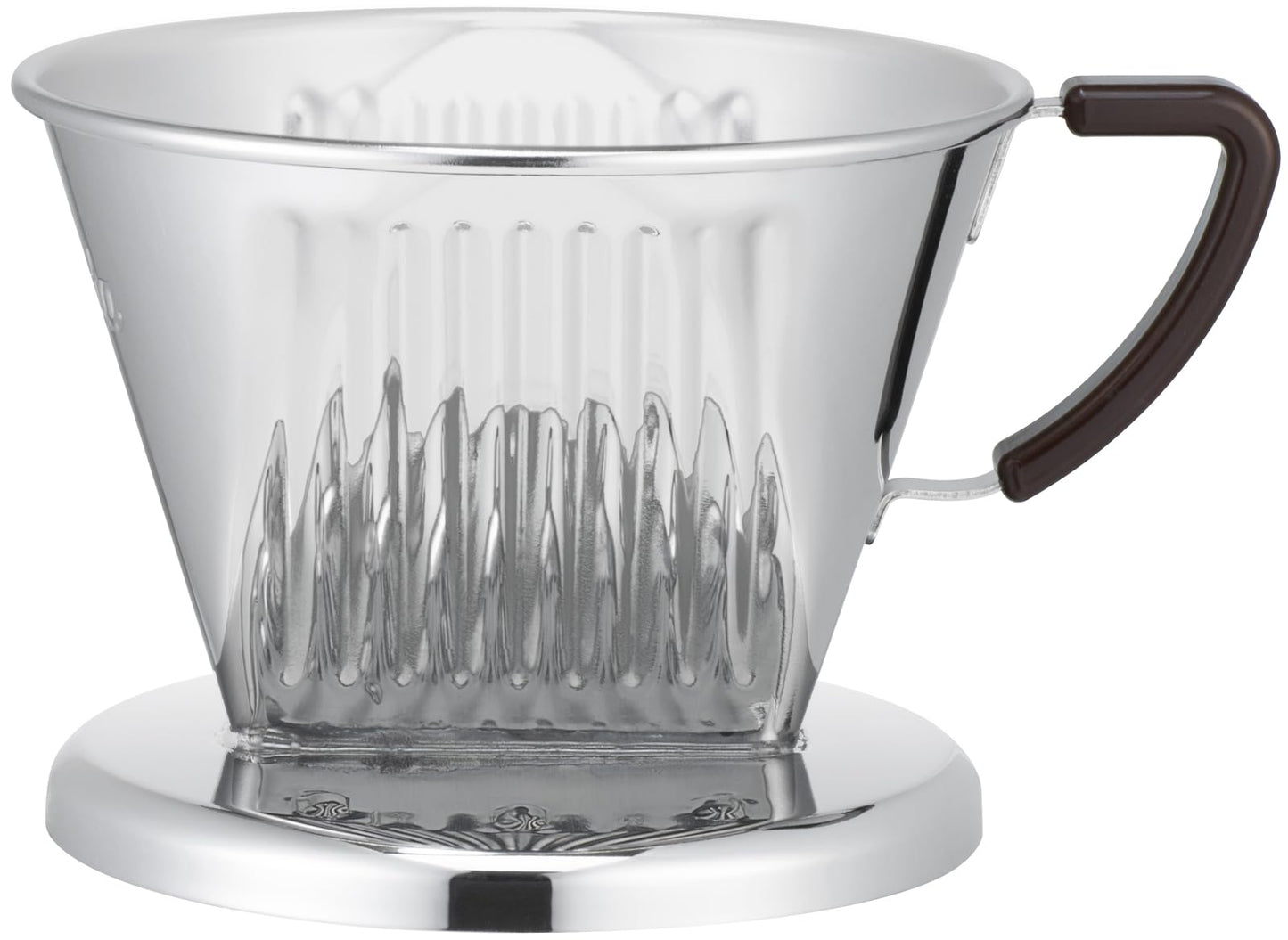 カリタ(Kalita) Carita Coffee Dripper Stainless Steel for 2-4 People SS102 Drip Outdoor Camping #05155