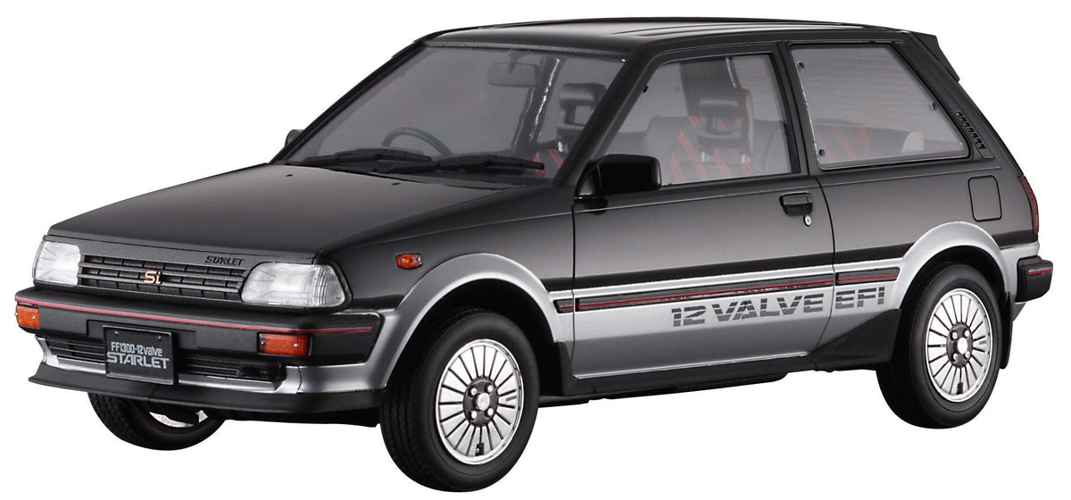 Hasegawa 1:24 Toyota Starlet EP71 Si Limited '3 Door' Middle Version