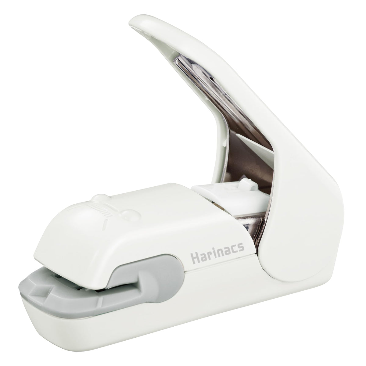 Kokuyo Stapleless Stapler, Harinacs Desktop & Handheld Staple-Free, Up to 5 Sheets No Staple Binding, Portable Compact Holeless Stapler, Pale White, Japan Import (SLN-MPH105PW)