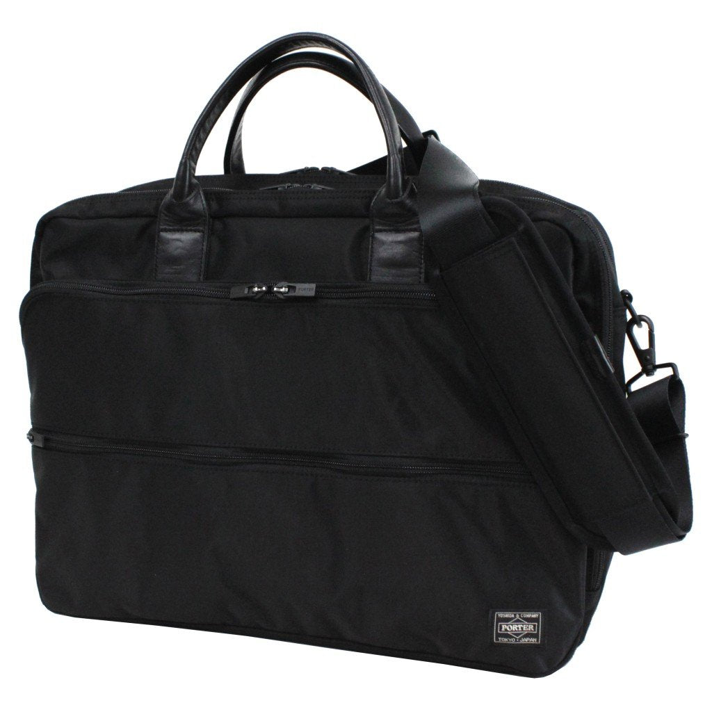 Porter 655-06167 Time 2-Way Briefcase, black (10), W410×H300×D140mm