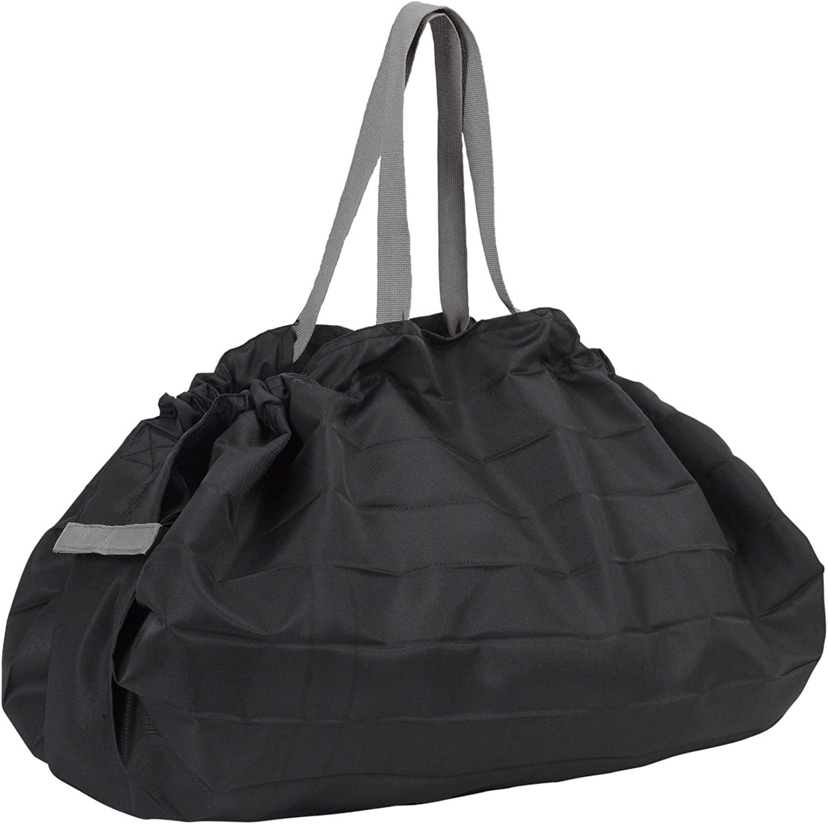 Marna S411E Shupatto Compact Bag, M, Black, Foldable Eco Bag, Instantly Foldable, Durable