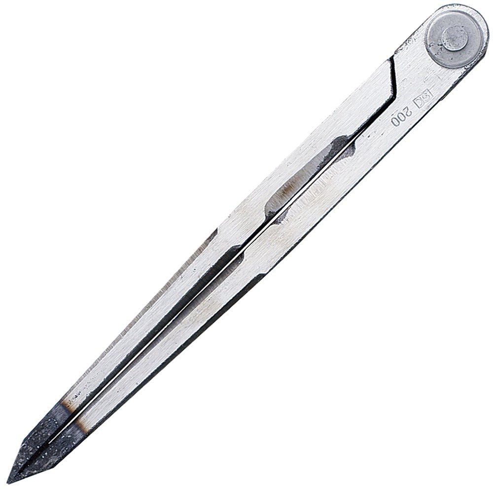 Niigataseiki SK Genuine Steel Compass, Made in Japan, 7.9 inches (200 mm)