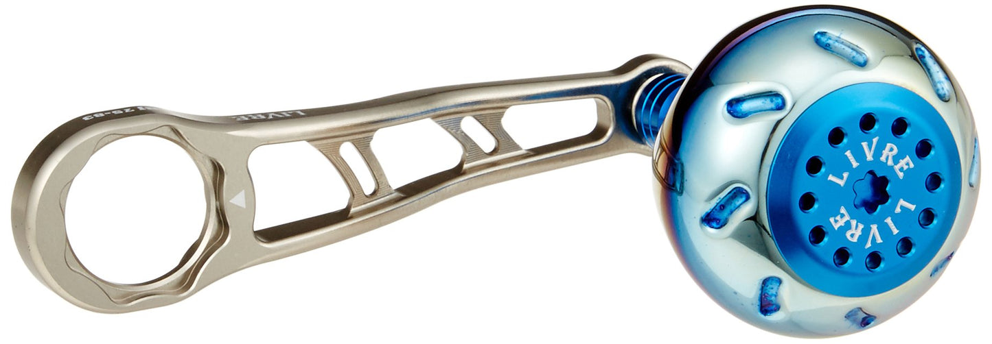Livre BJ 75-83 Reel for Ryoga (Titanium P + Blue G)