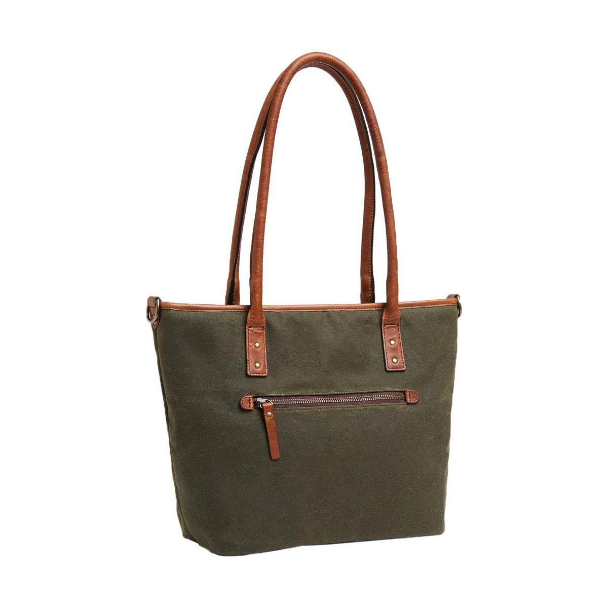 ONA Capri II Tote (Olive Canvas)