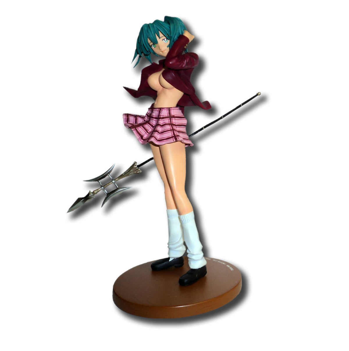 Eyes Project Ikki Tousen Ryofu Housen 1:8 Scale Statue 'RARE' Cold Cast Figure Uniform Ver. AIZU Authentic