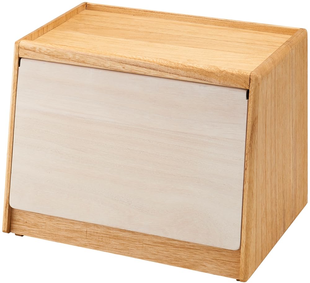 Osmac OSPP-2 Bread Storage Container, Made in Japan, Stocker One Storage, Paulownia, Lightweight, Paulownia Bread Box, Meal Bread, Kirisai
