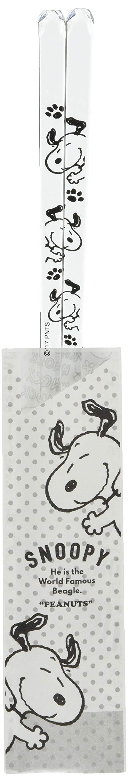 Kaneshotouki Peanuts Snoopy Color Face Halo Clear Chopsticks 402521