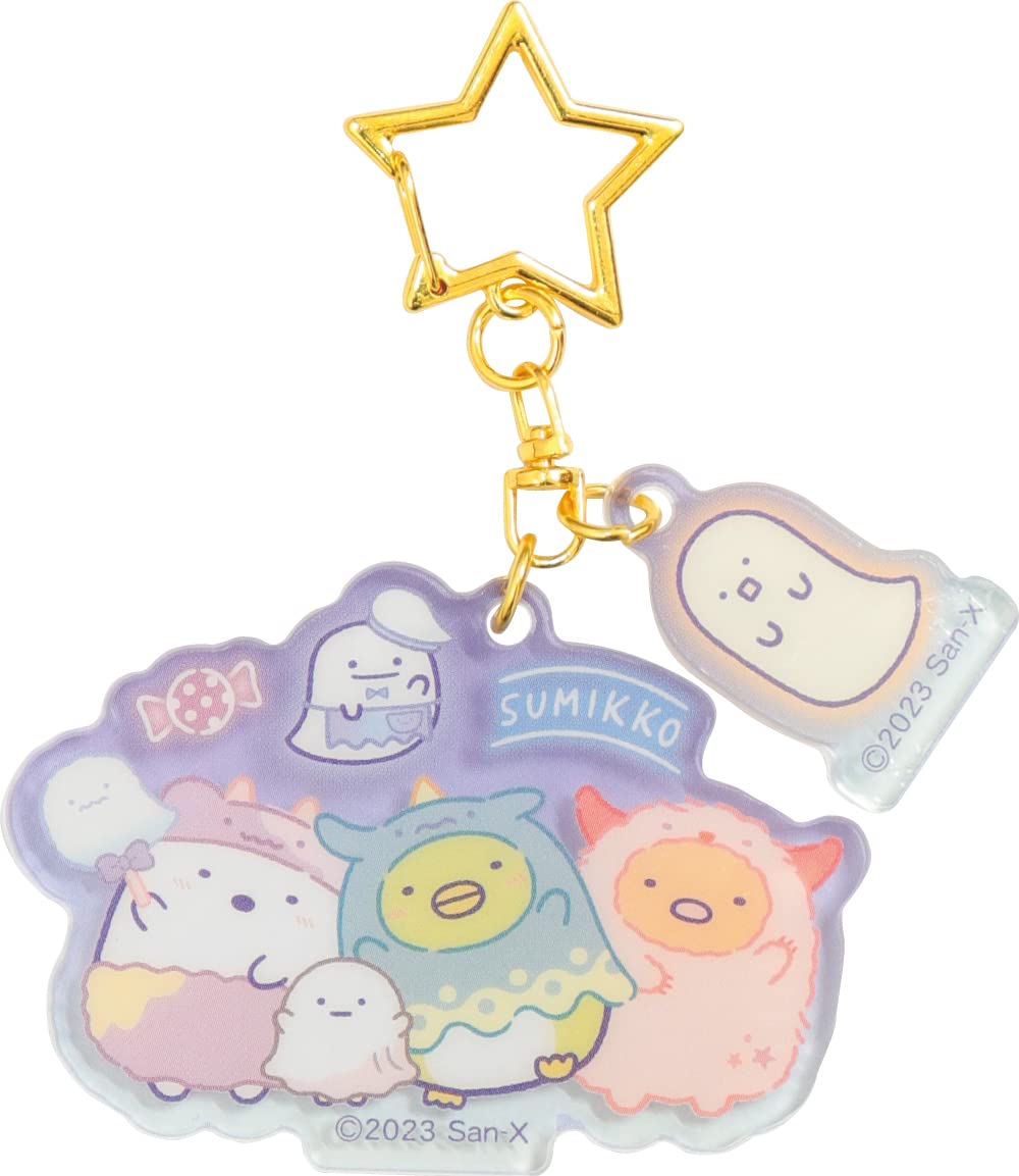 Jays Planning AKR008 Sumikko Gurashi Night Park Friends B Acrylic Keychain