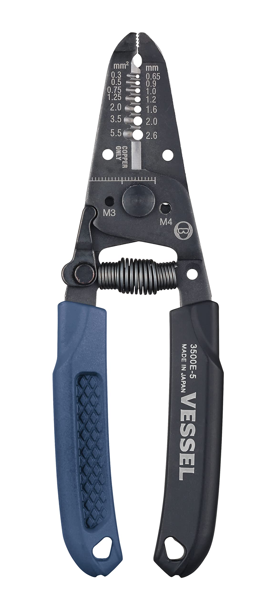 Vessel 3500E-5 Wire Stripper with Screw Cutter