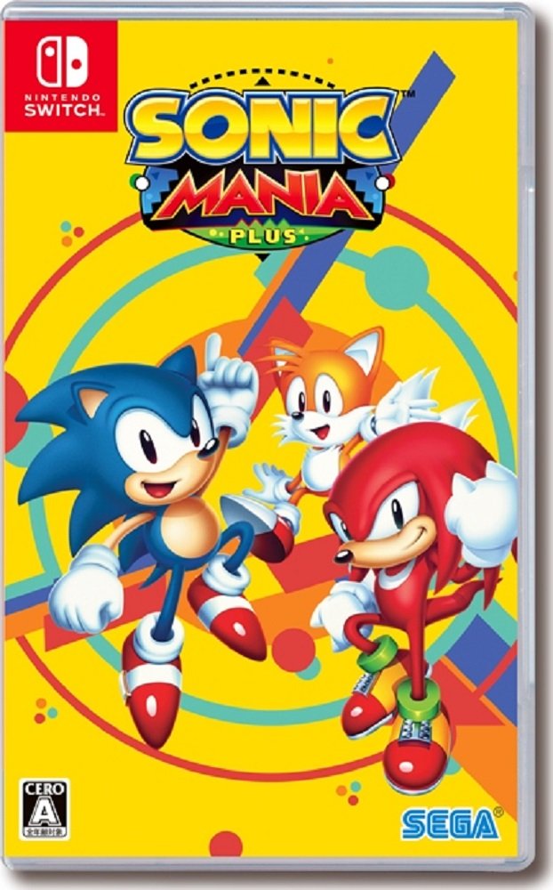 Sega Sonic Mania Plus NINTENDO SWITCH JAPANESE IMPORT REGION FREE