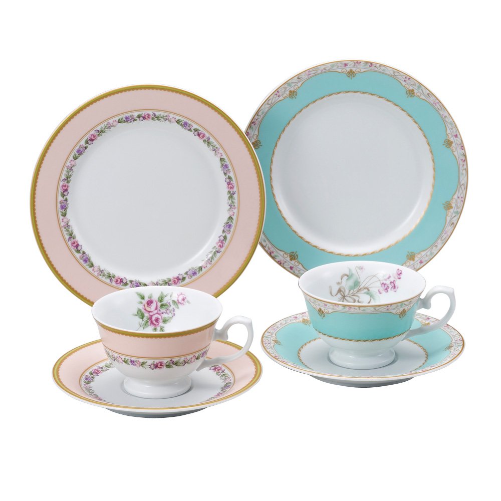 Narumi huro-rarubutexikku 6 Pieces texi-setto Pair 41720 – 33458