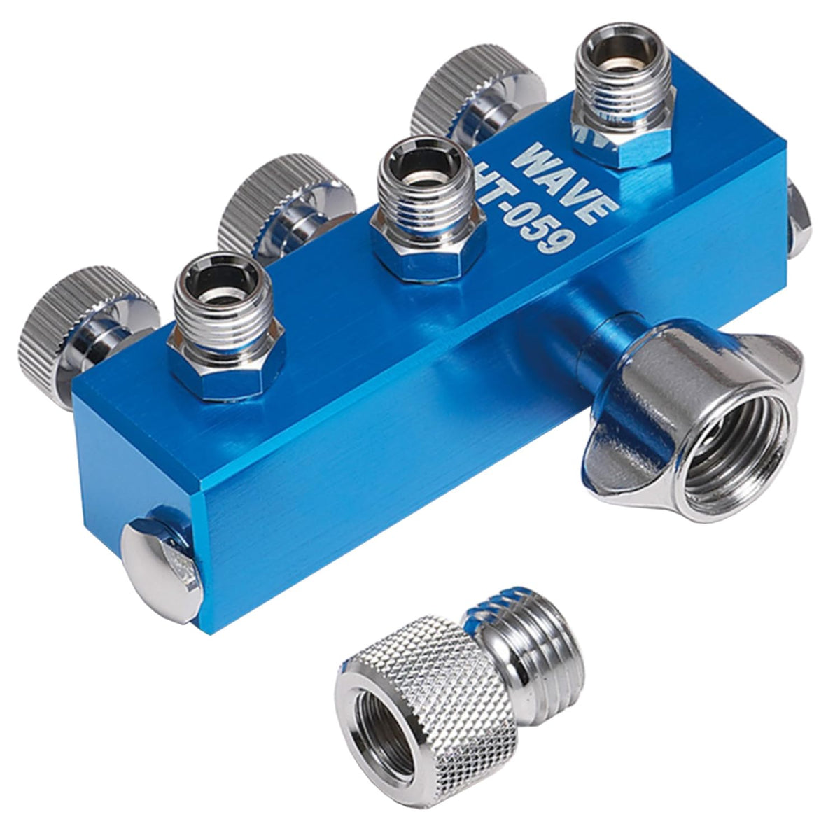 Wave Hobby Tool Series HG 3 Row Hose Joint (Aluminum Body) Tool for Plastic Models HT-059