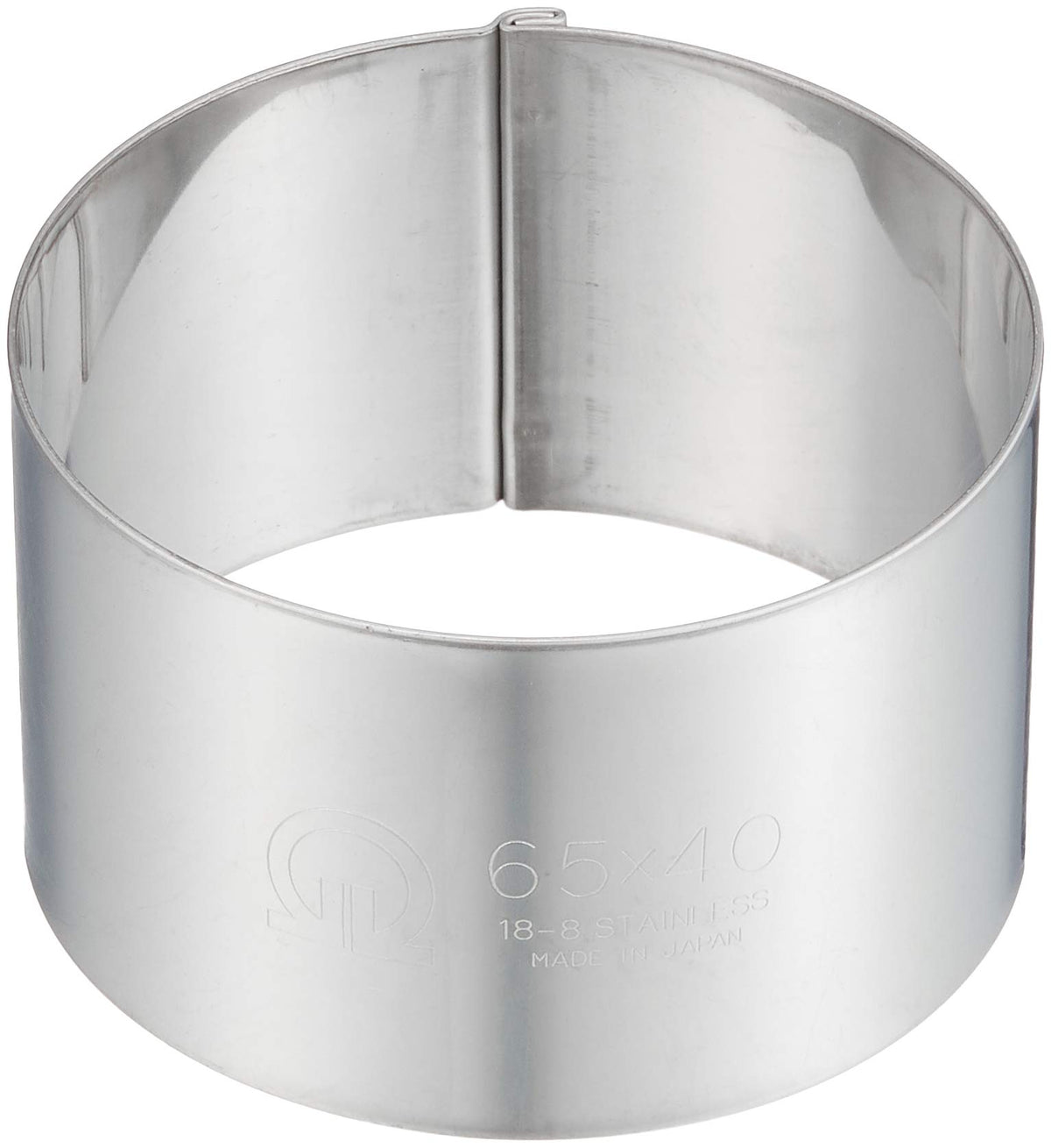 遠藤商事 Endoshoji WSL6923 Professional Interlocking Cell Ring, Round Shape, 2.6 x 1.6 x 1.6 inches (65 x 40 mm), 18-8 Stainless Steel, Made in Japan