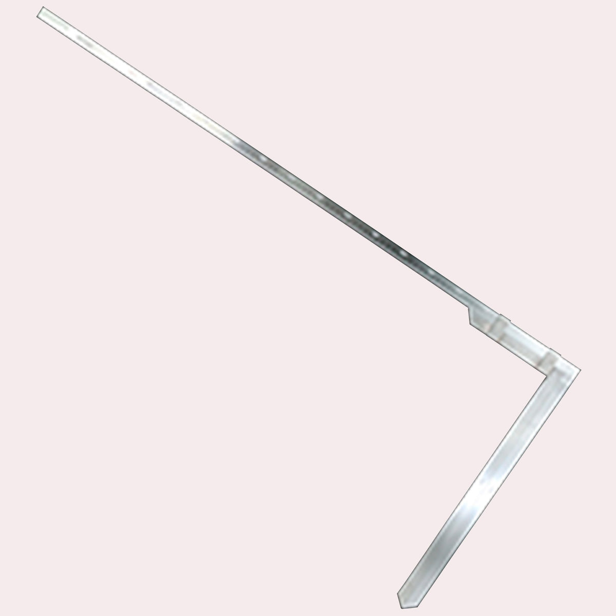 Shinwa Sokutei 63568 Timber Scale, Stainless Steel, 29.5 inches (75 cm), Front 0.08 inch (2 mm), Back 0.04 inch (1 mm) Scale