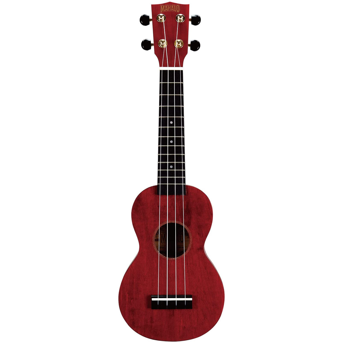 Mahalo Ukulele, Right Hand, red (GMH MS1-TRD)