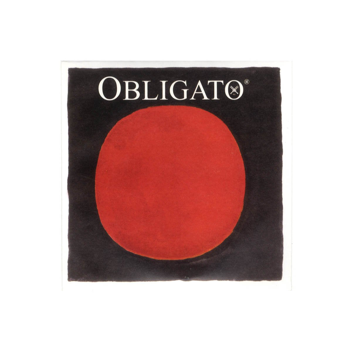 Pirastro Obligato Violin D String - 4/4 Size, Medium Gauge, Silver