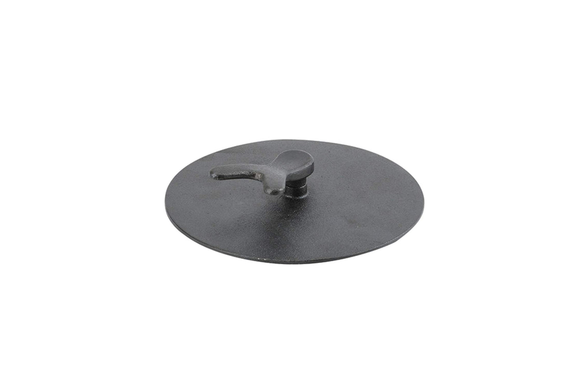 Pearl Metal Meat Press Round Diameter 6.7 inches (17 cm), Iron Casting, Stand Type, Sprout HB-5496