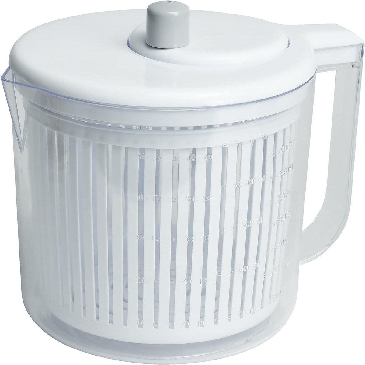 パール金属(PEARL METAL) C-1066 Colander, wht