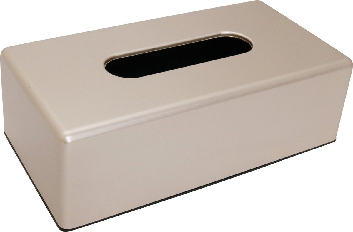 Ikeda 99063 Tissue Case, Stylish Tissue Box, Silver