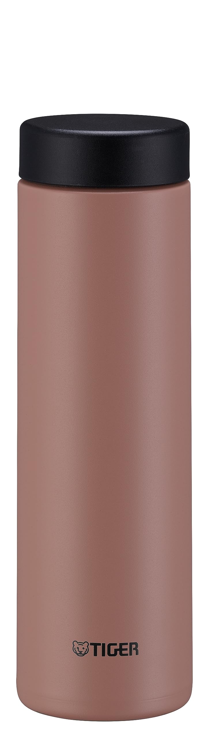 Tiger Thermos Flask MMZ-W050CW 16.9 fl oz (500 ml), White Water, Screw Stainless Steel Bottle, With Lid and Seal, Easy Wash, Easy Cap, Vacuum Insulated, Mug, Hot or Cold Insulated, Tumbler, Cinnamon
