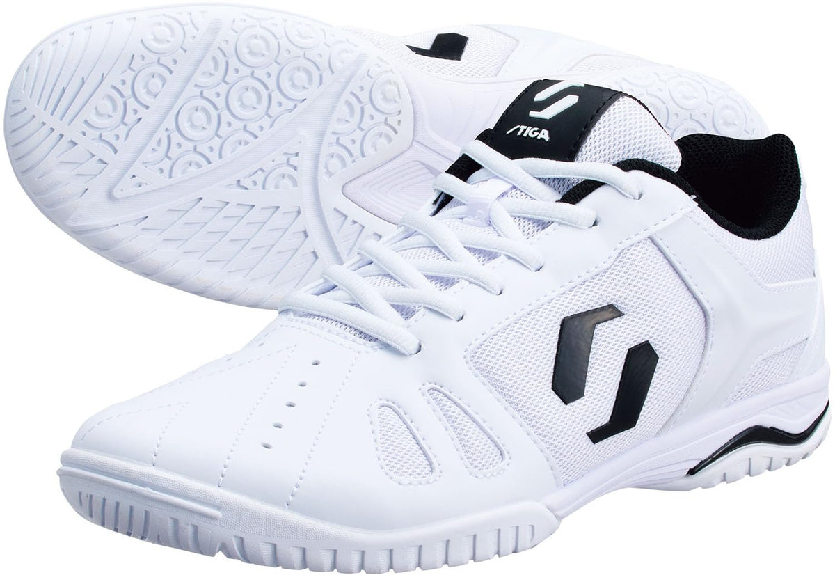 スティガ(STIGA) Men's Shoes, White, 24.5 cm