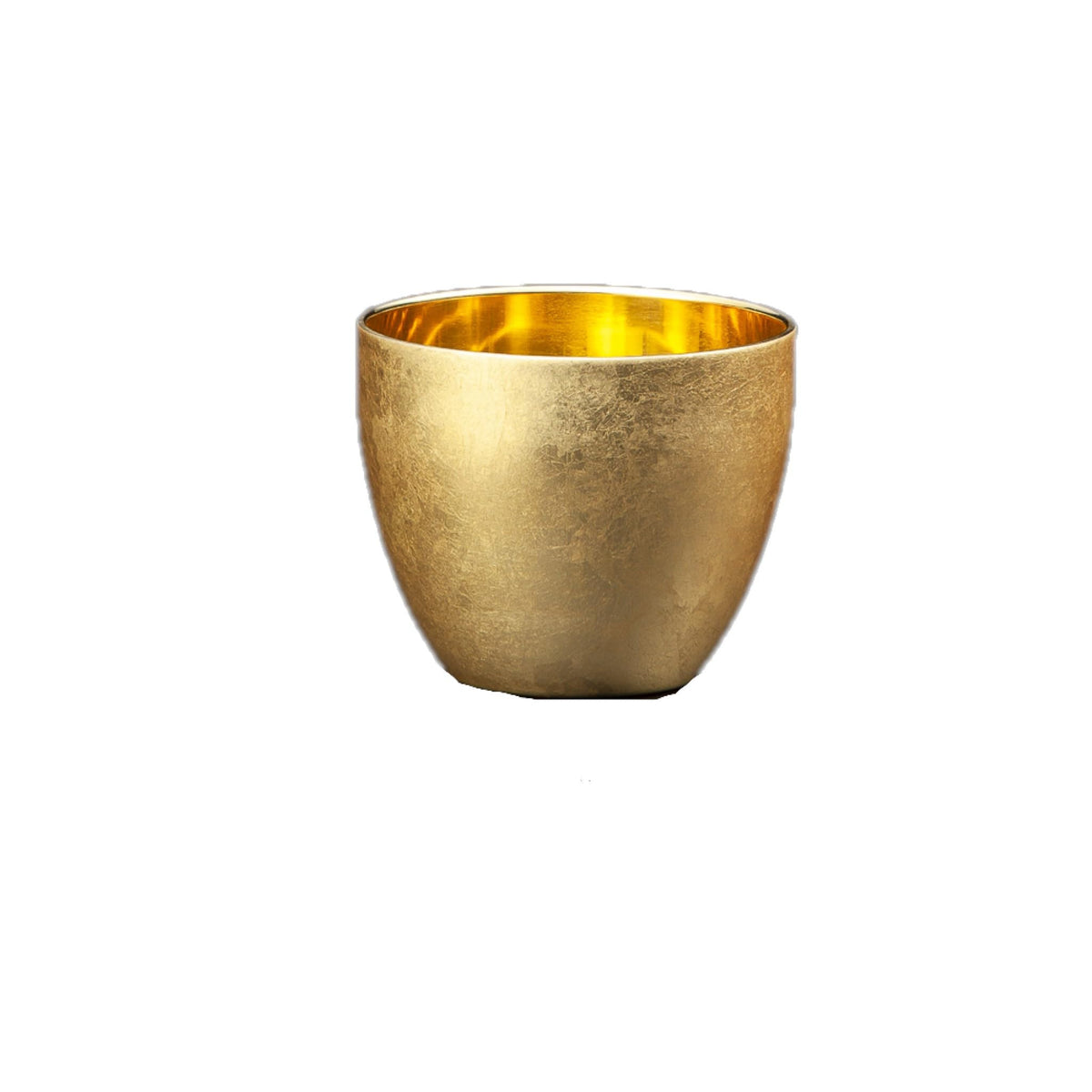 Uchiki Guinomi, Diameter 2.4 x Height 2.0 inches (6 x 5 cm), Asahi, Lacquered (Seama) Foil Cloth, Double Heavy, Guinomi, 2.5 fl oz (70 ml)