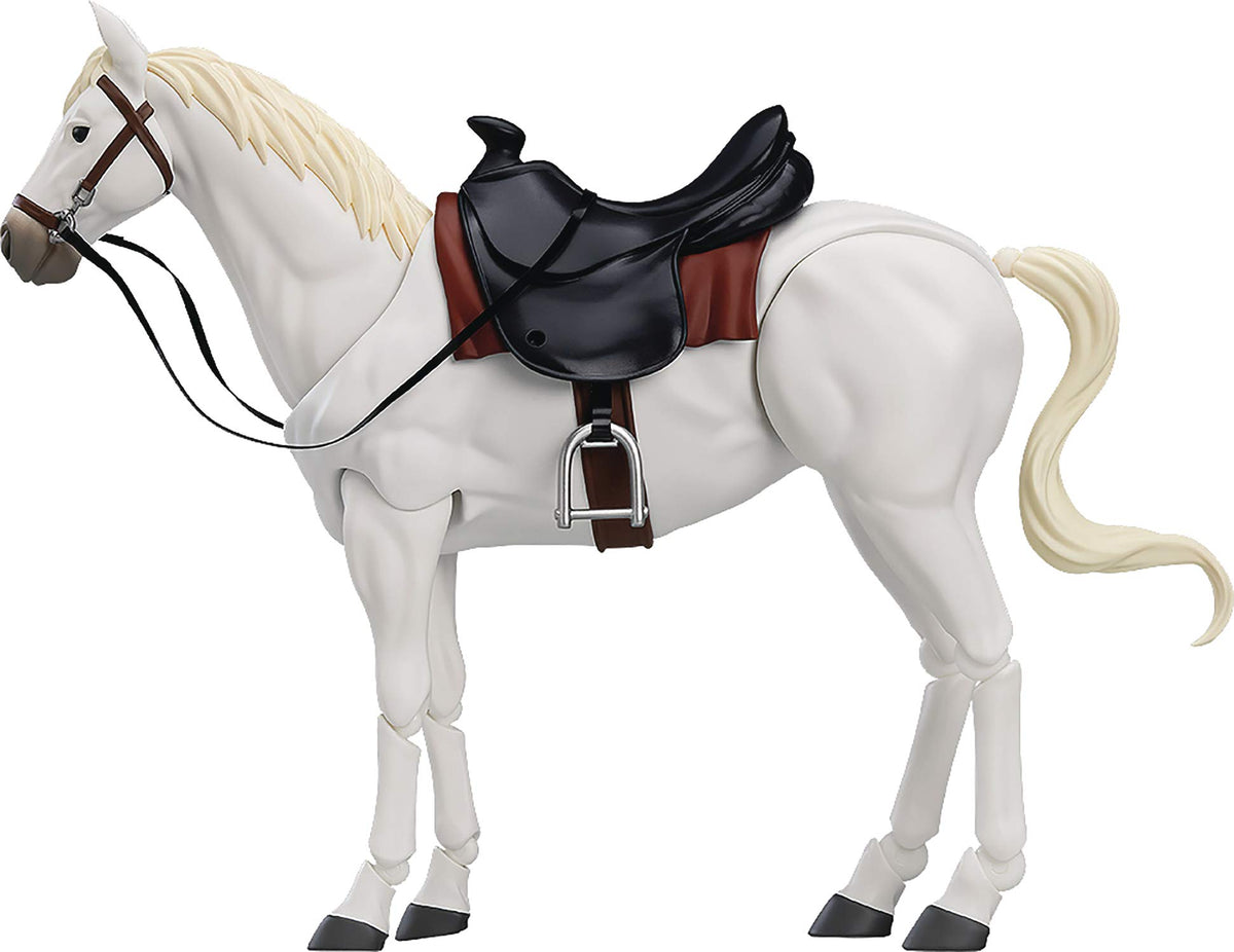 Max Factory figma Horse ver. 2 (White) Figma Action Figure Accessory, Multicolor