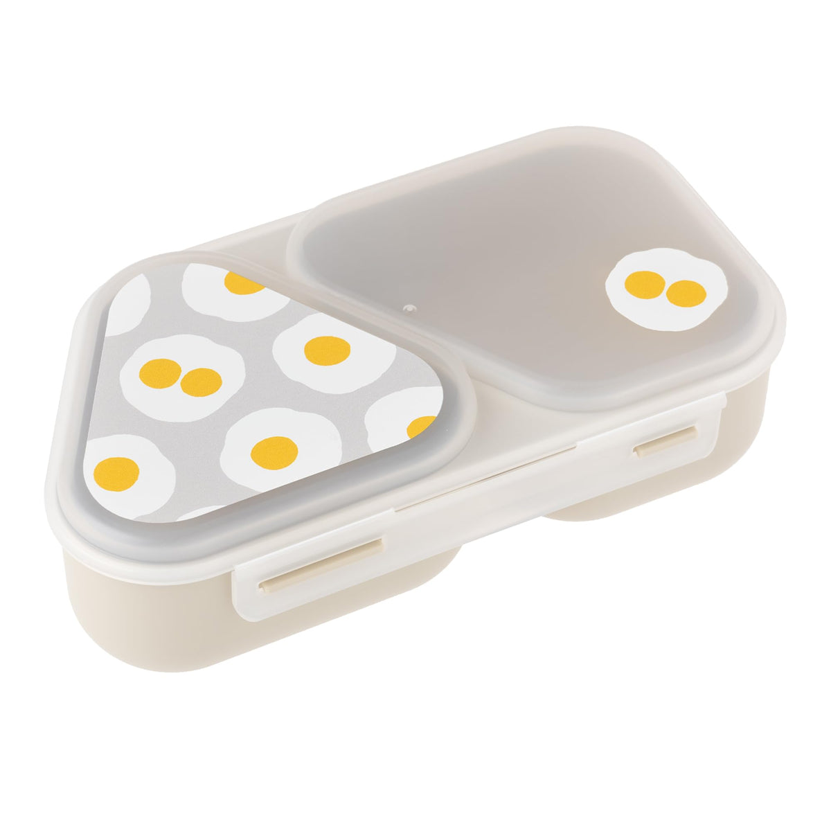 maebata 53119 Lunch Box Lunch Box, Rice Ball, 16.3 fl oz (465 ml), Made in Japan, Medamayaki, Stylish, Present