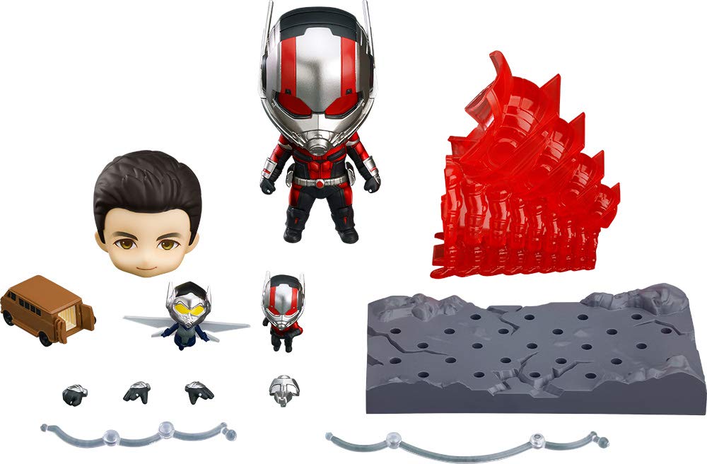 Avengers Endgame: Ant-Man (Endgame Version) Deluxe Nendoroid Action Figure, Multicolor