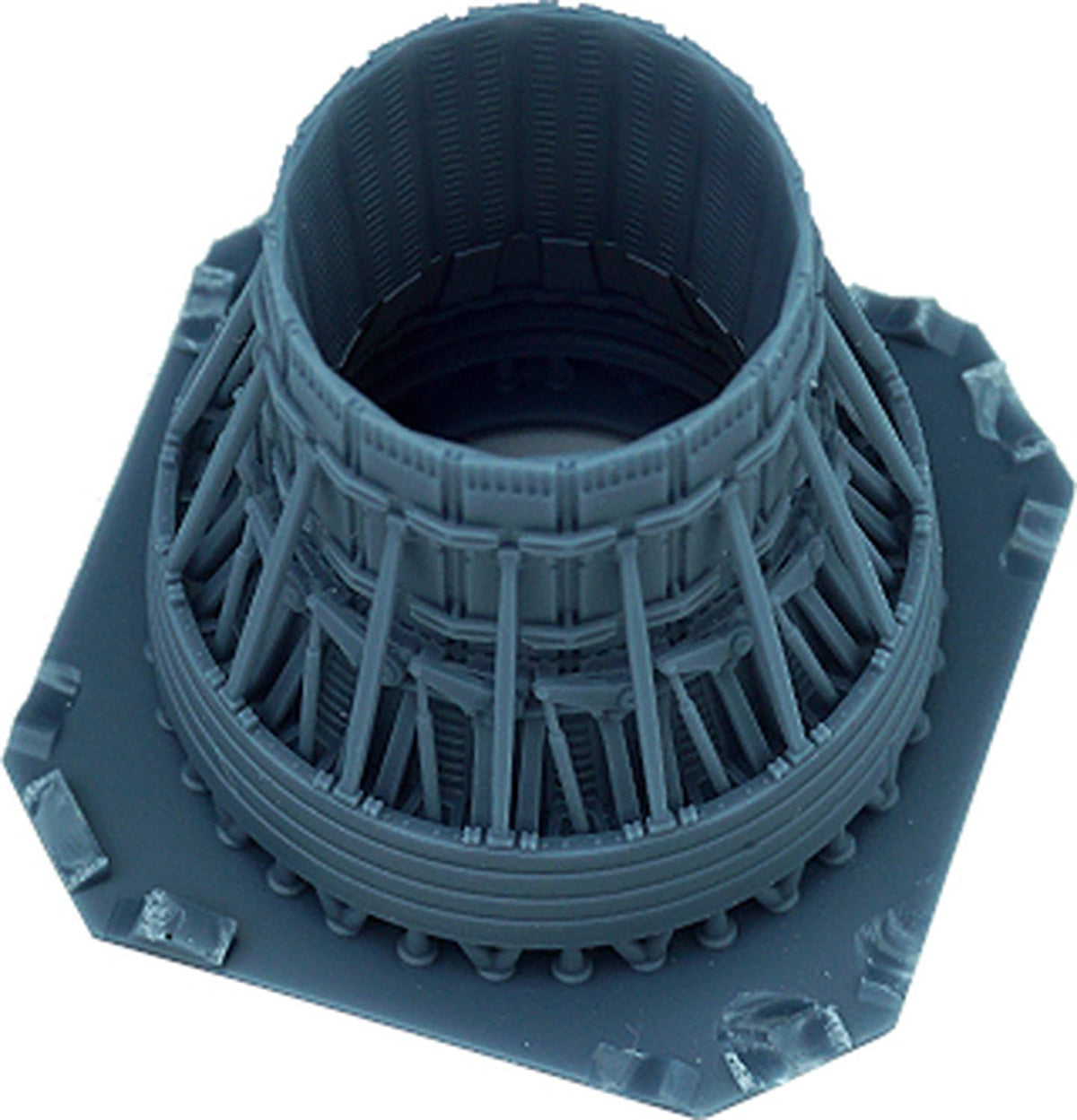 Differential Model DZ48009 1/48 Current US/Korea F-15E Strike Eagle/F-15K Slam Eagle F100 Engine Nozzle Set Closed (for Academy) Parts for Plastic Model