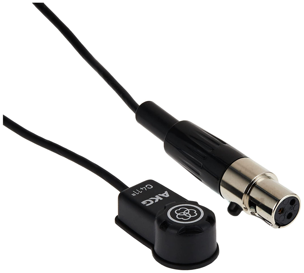AKG C411 L High-Performance Miniature Condenser Vibration Pickup with Mini XLR Connector