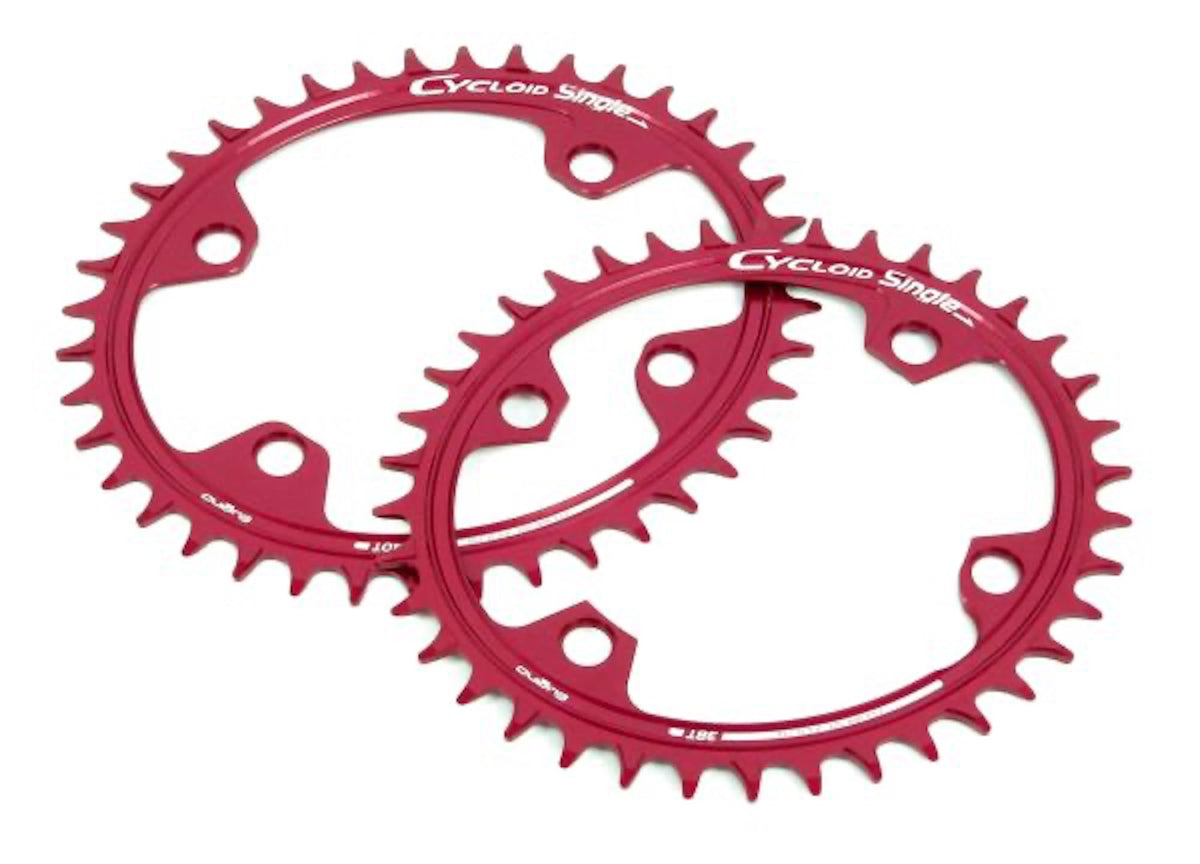 Sugino Engineering CY4-SWN 40T RED Chainring x 1