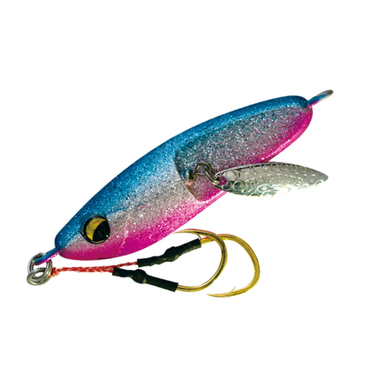 HARIMITSU MBJ03 Metal Jig, 0.7 oz (20 g), 03 Blue-Pink Sardine MBJ03