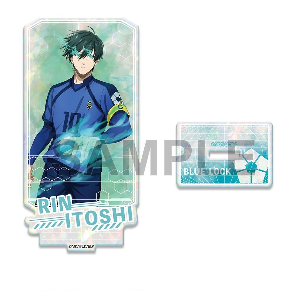 Blue Rock Hologram Acrylic Stand Itoshi Rin B HSAN-B001-m04