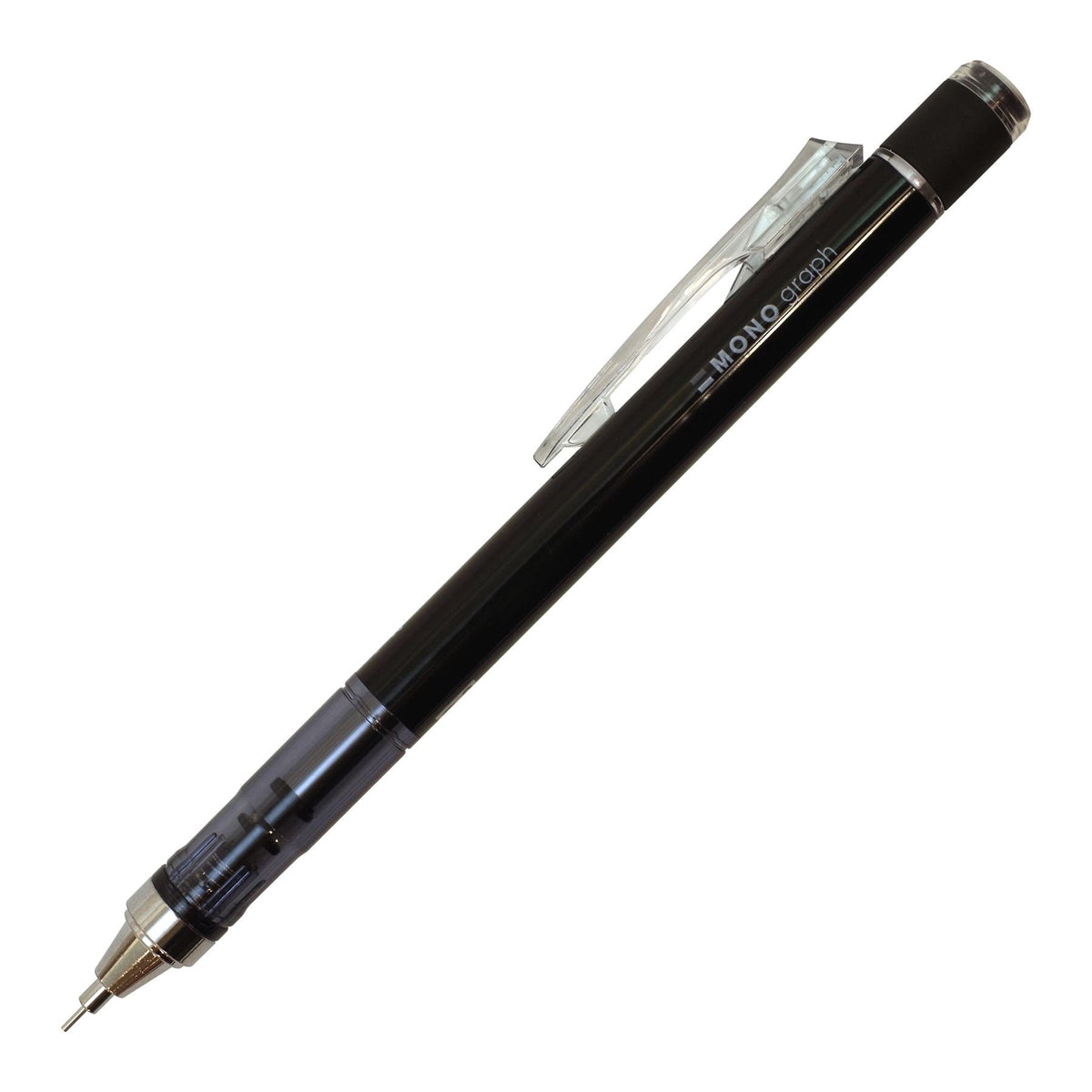 Tombow Mono Graph Shaker Mechanical Pencil 0.3mm, Black Body (SH-MG11R3)