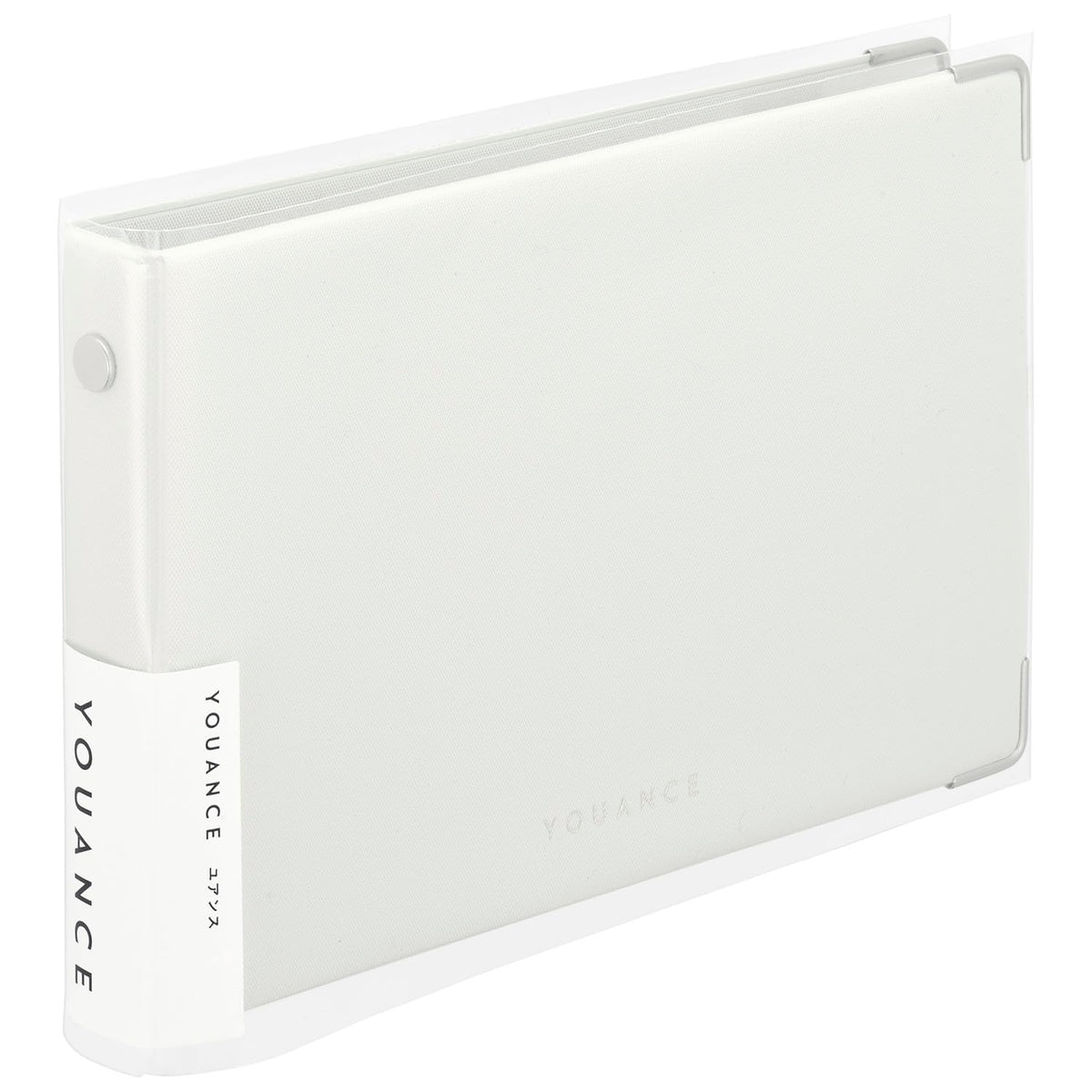 Maruman FM64-06 Loose Leaf Binder, Yuance Mini, 5 Holes, White