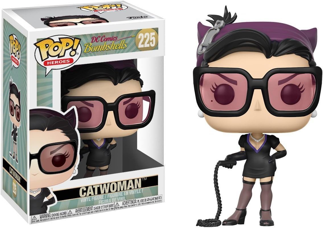 Funko Pop! Heroes: Dc Bombshells Catwoman (Styles May Vary) Collectible Figure