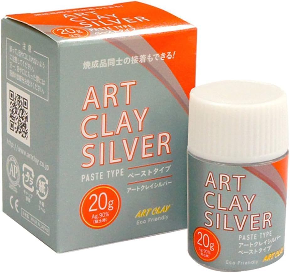 Aida Chemical Industries Art Clay A-0286 Art Clay Silver Paste Type 0.7 oz (20 g)