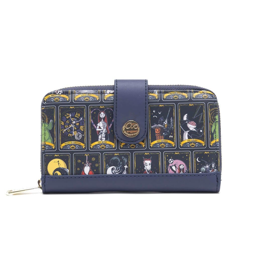 Loungefly Disney Nightmare Before Christmas Allover Print Tarot Wallet