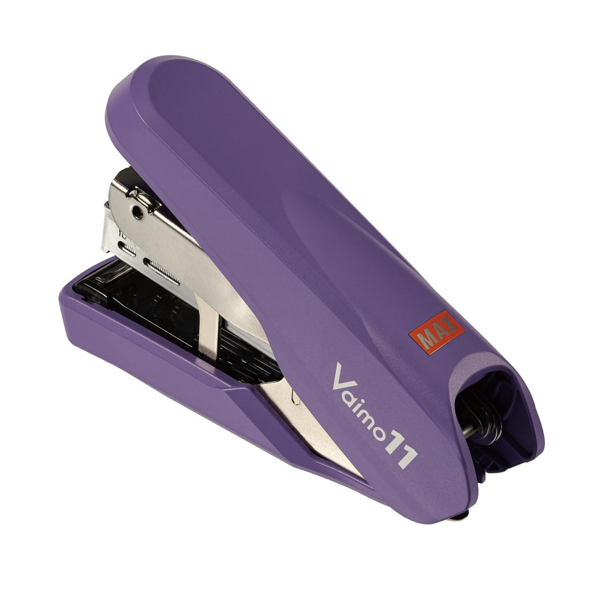 Max Stapler Bimo 11 Flame 40-Sheet Capacity 100 Staples Loaded HD-11FNL/L Lavender HD91367