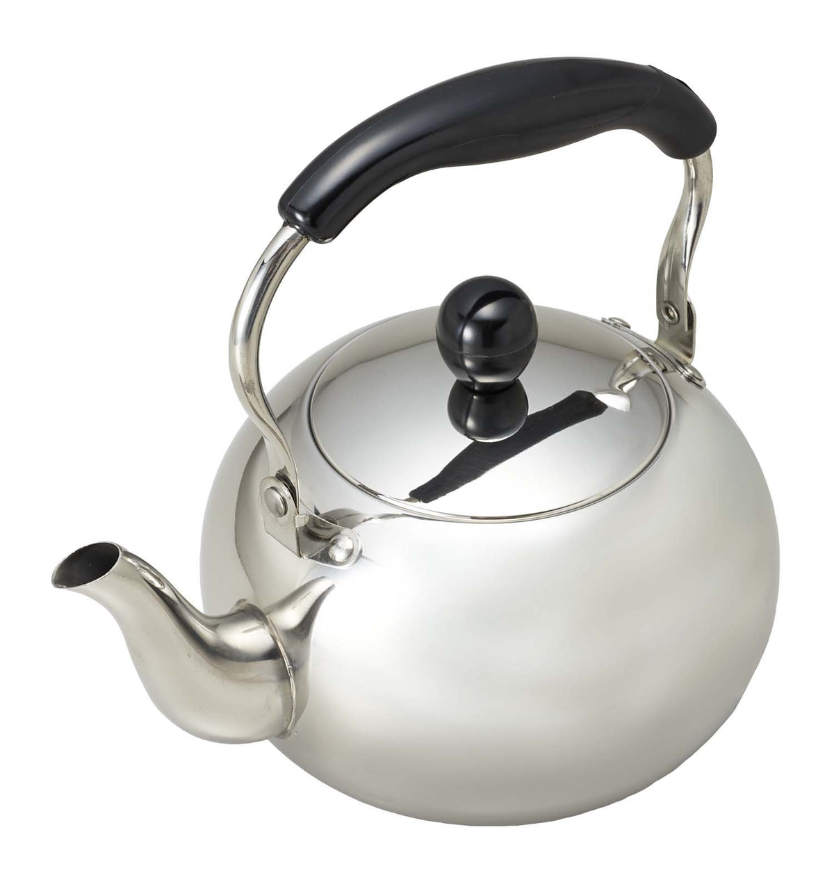Pearl Metal H-1723 Kettle, 8.1 gal (3.0 L), Induction Compatible, Stainless Steel, Moon Drop