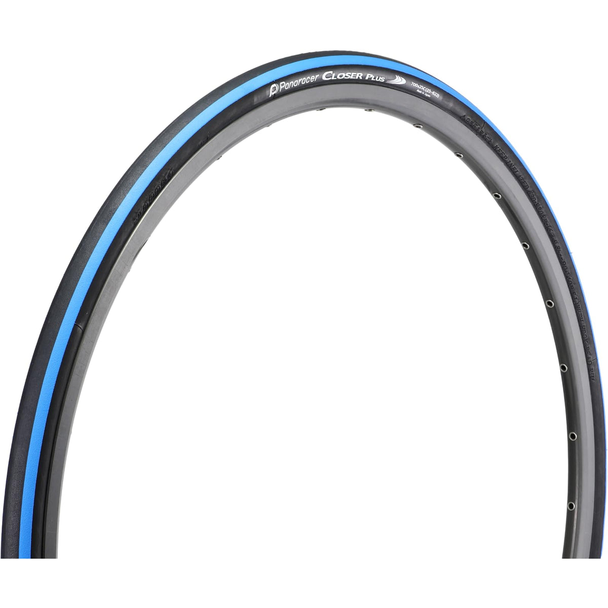 Panaracer F725-CLSP-L Closer Plus 700x25C Clincher Black/Blue Line