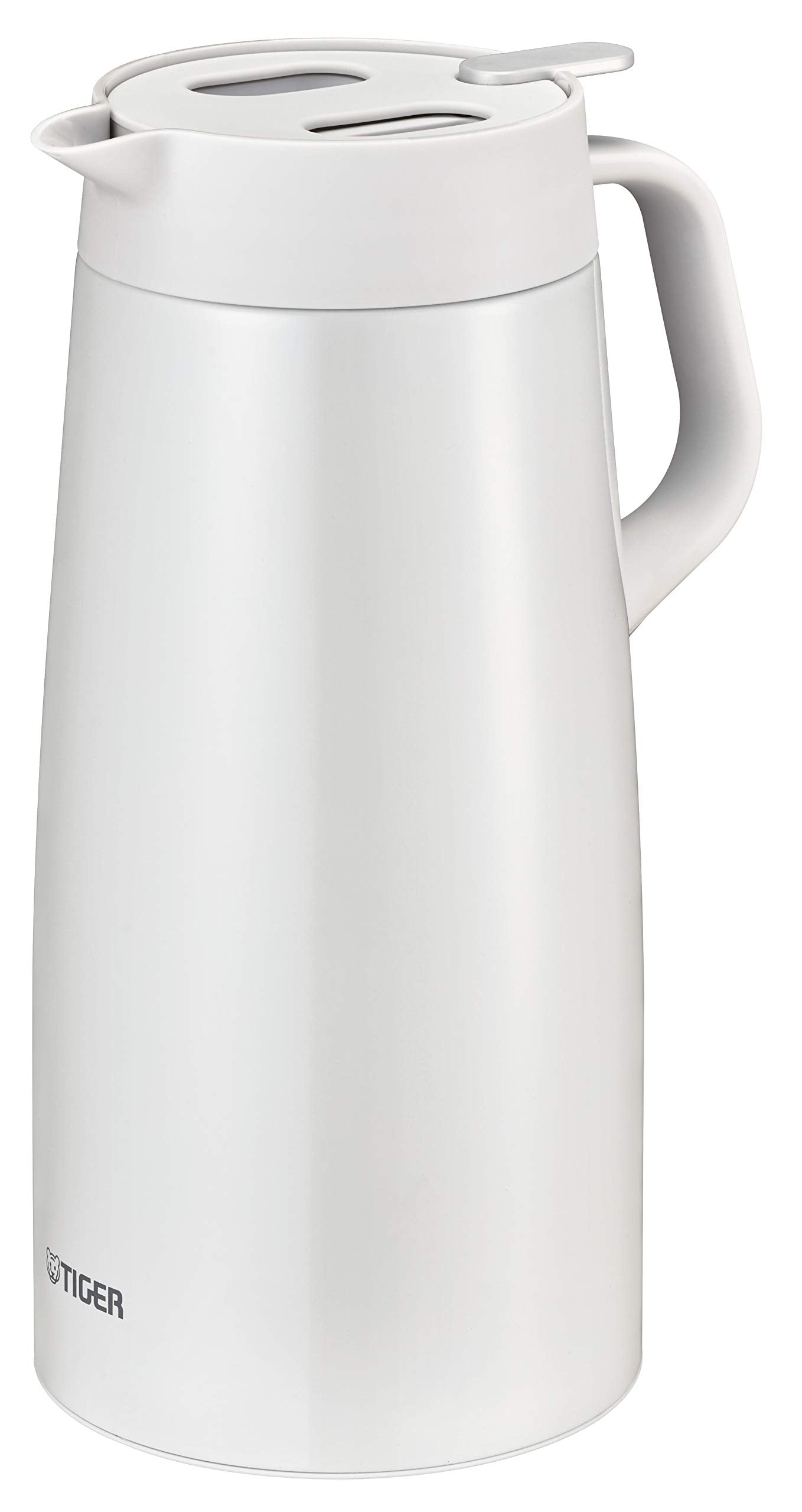 Tiger PWO-A200HD Hot and Cold Insulated Tabletop Pot, Large Capacity, 6.6 gal (2.0 L), Dark Gray