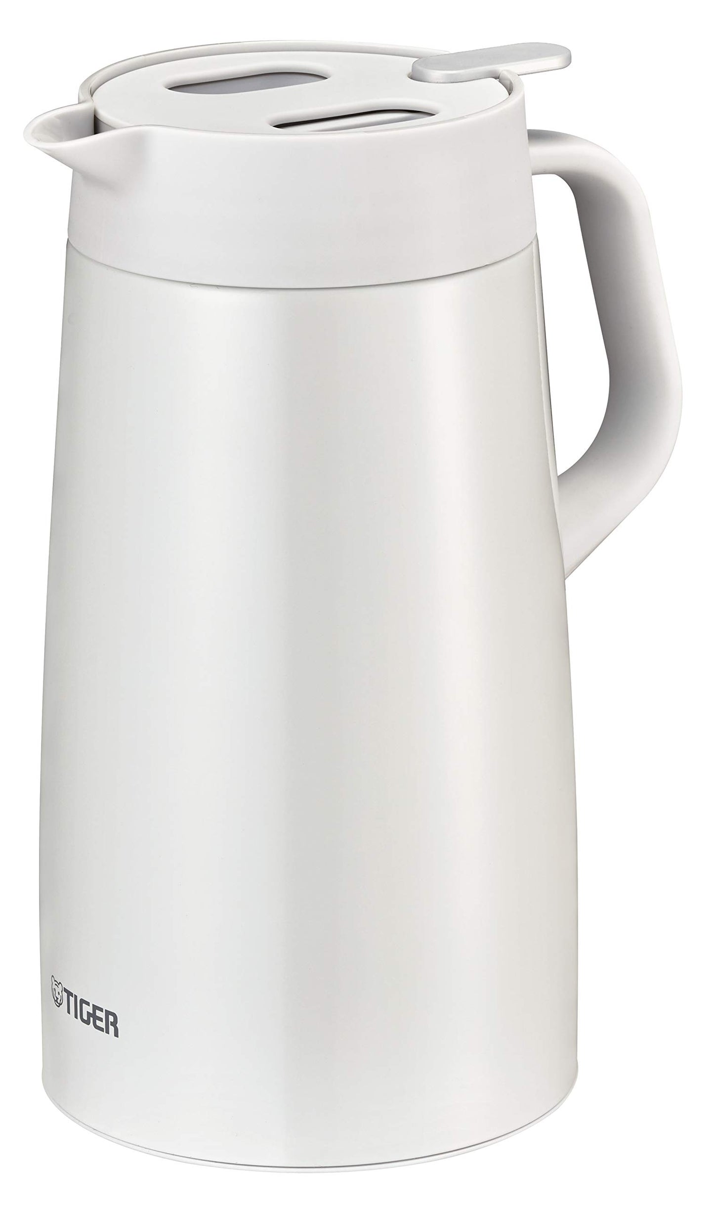 Tiger PWO-A160W Hot and Cold Insulated Tabletop Pot, Large Capacity, 3.6 gal (1.6 L), White