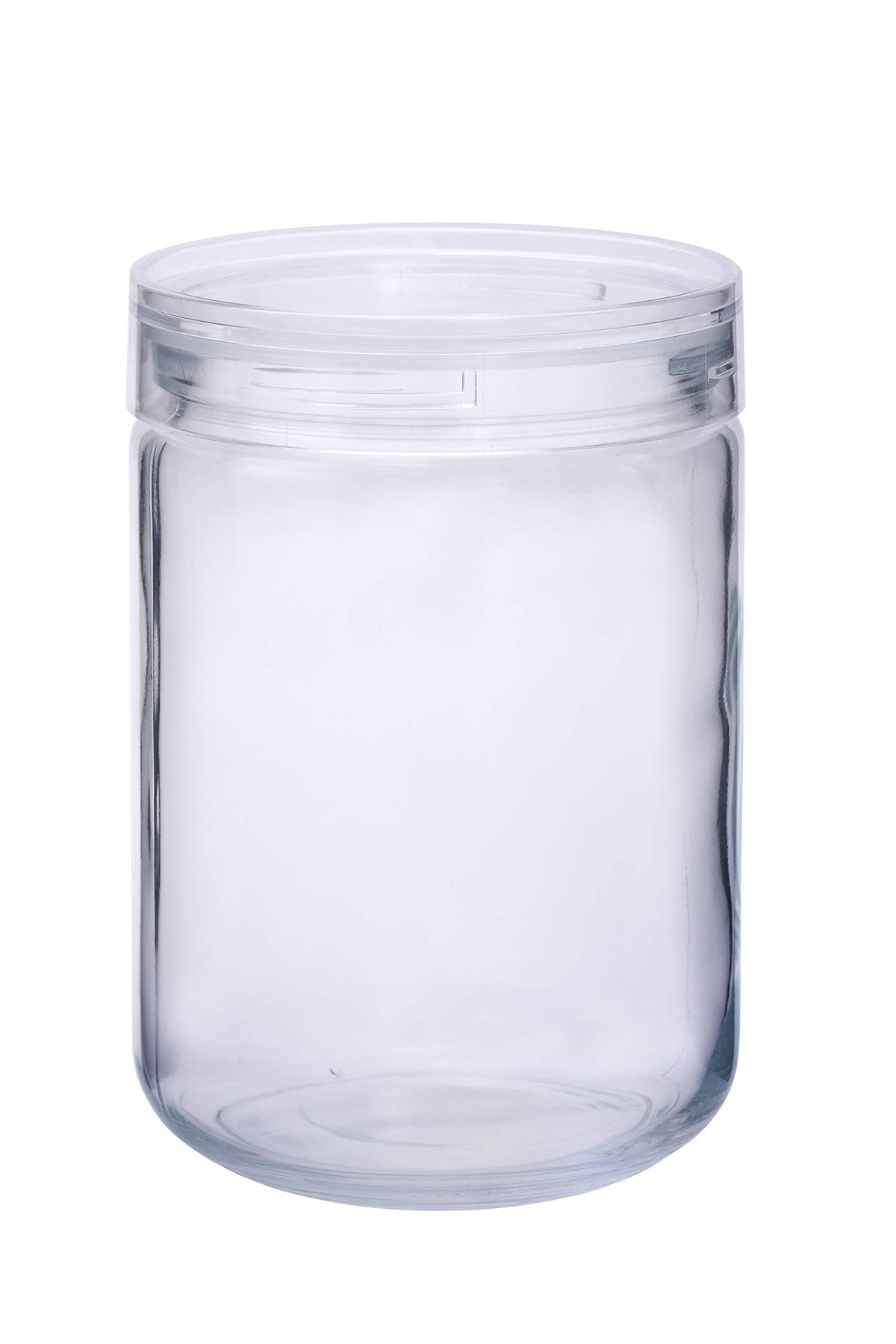 星硝(Seisho) Cellarmate 221121 L1 Storage Container, Glass Canister, 40.6 fl oz (1,300 ml), Charmy Clear, Made in Japan