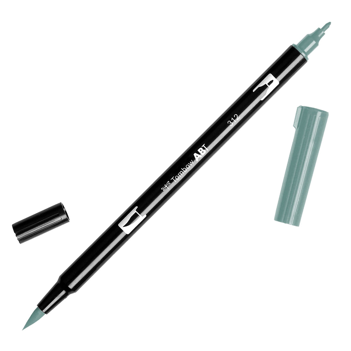 Tombow ABT 312 Dual Brush Pen - Holly Green